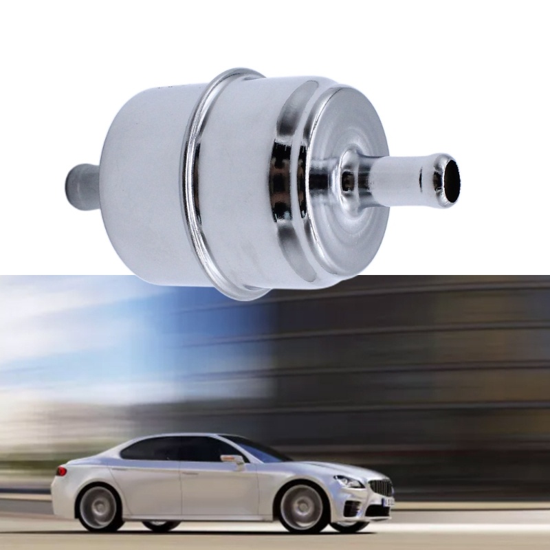 Sun Tabung filter Bahan Bakar Mobil-Chrome Plated 3selang 8inch Ffc10019746 Untuk Chevy-Ford