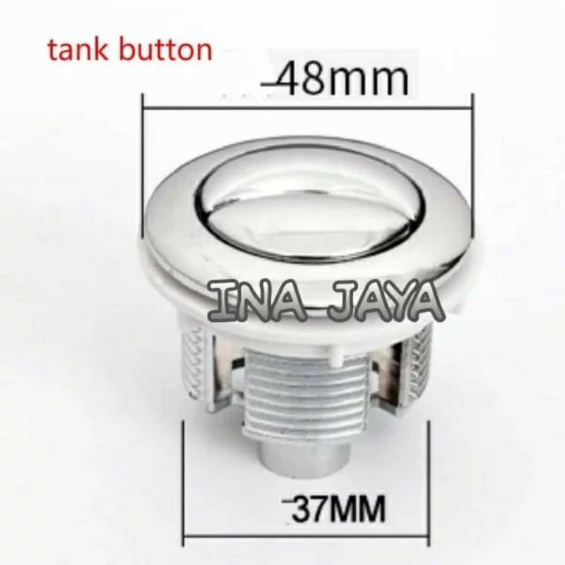 INAJAYA tombol siraman kloset closed closet kloset duduk tekan wc toilet dua pencetan dual flush