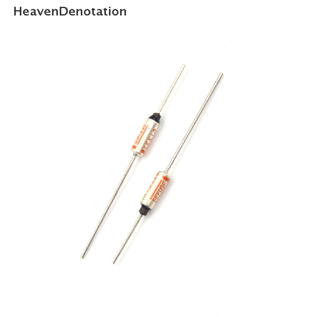 [HeavenDenotation] 5pcs SF139E Sefuse Cutoffs NEC Thermal Fuse142°C 142derajat Celcius 10A 250V HDV