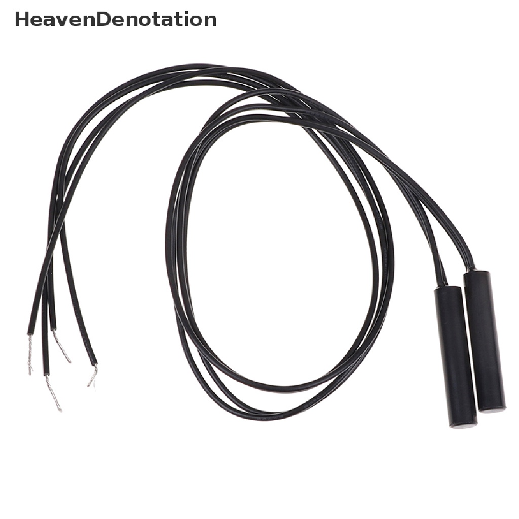 [HeavenDenotation] 2x Saklar Jarak reed proximity Plastik Silinder sensor ic Buka normal HDV