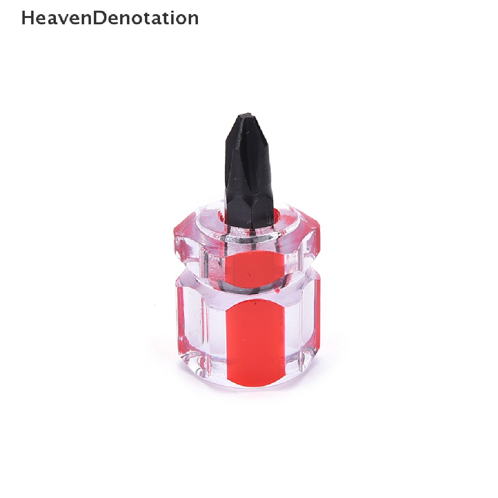 [HeavenDenotation] 2pcs Obeng Mini Screw Driver Pendek Kecil Split Repair Tools Kit Set, HDV
