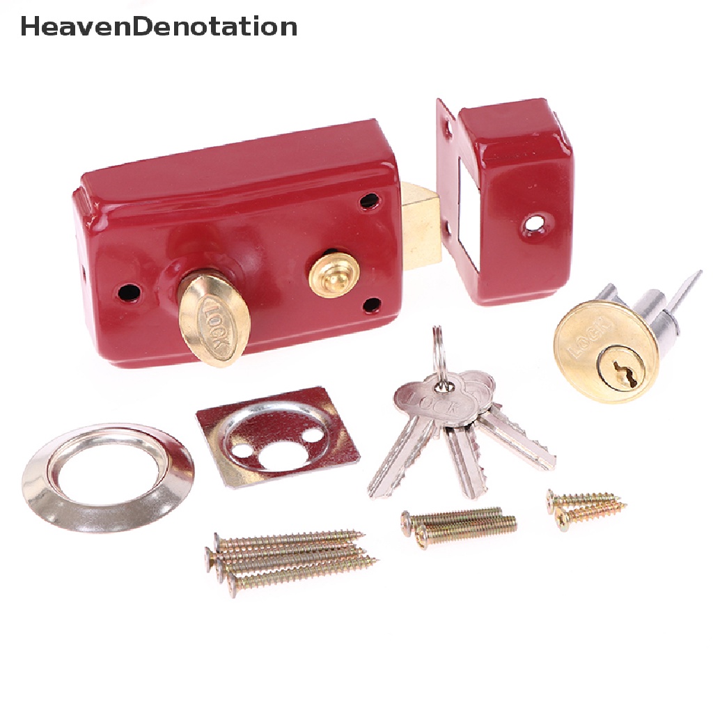 [HeavenDenotation] Kunci Pintu Rumah Anti Maling Kuat Universal Heavy-Duty Indoor Mortise Lock HDV