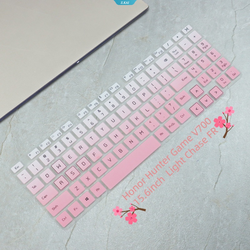 Pelindung Keyboard Silikon Tahan Air Untuk Honor Hunter Game V700 15.6inch Hunter Light Chase FRb Aksesoris Laptop [ZK]