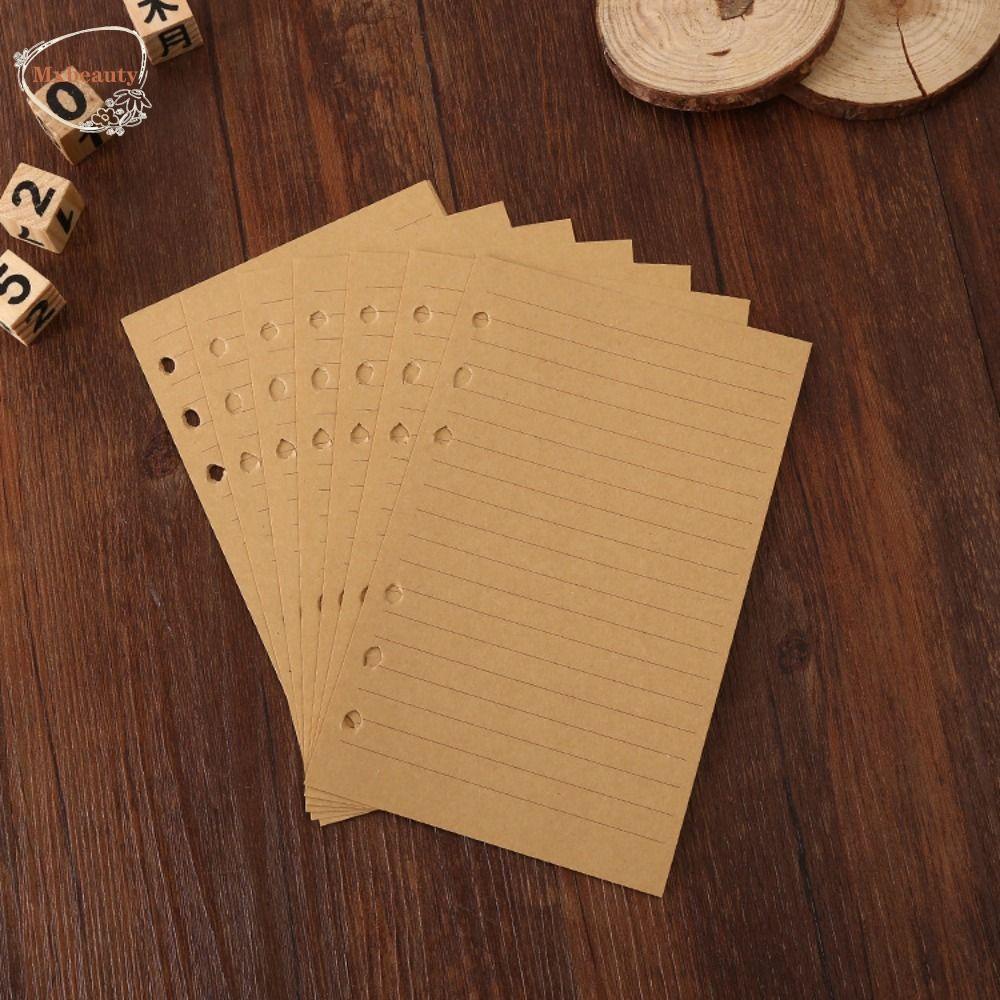 Mxbeauty Loose Leaf Pages Student 80lembar Refill Inner Pages To Do List Page Journal Diary Notebook Inside Paper