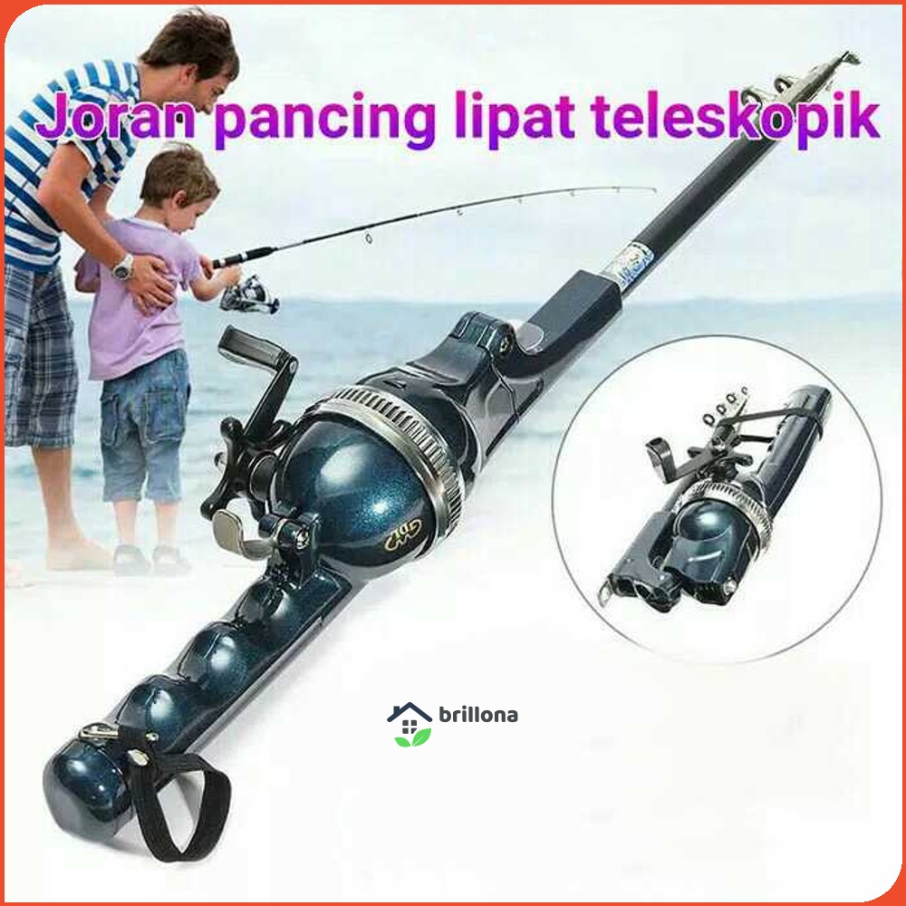 GUANGWEI Joran Pancing Antena Portable Fishing Rod 1.3M - DZZH-1