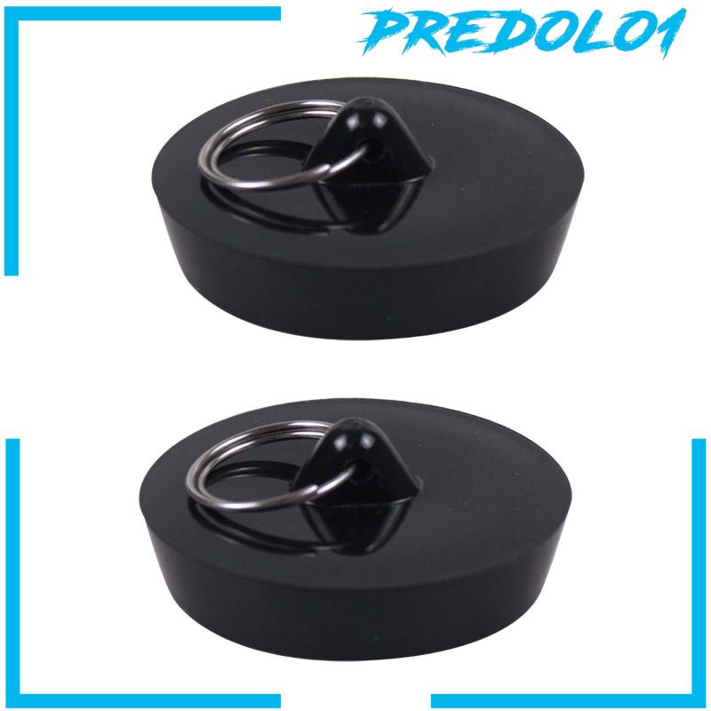 [Predolo1] 2pcs Seal Sumbat Pembuangan Bak Mandi Kamar Mandi Diameter 4.56cm-4.2cm Sumbat Wastafel