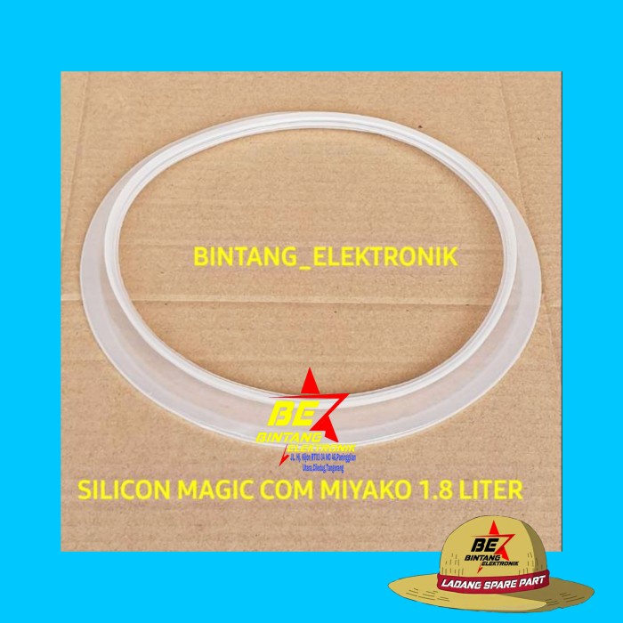 

KARET TUTUP RICECOOKER MIYAKO 1.8 L SILICON MAGIC COM
