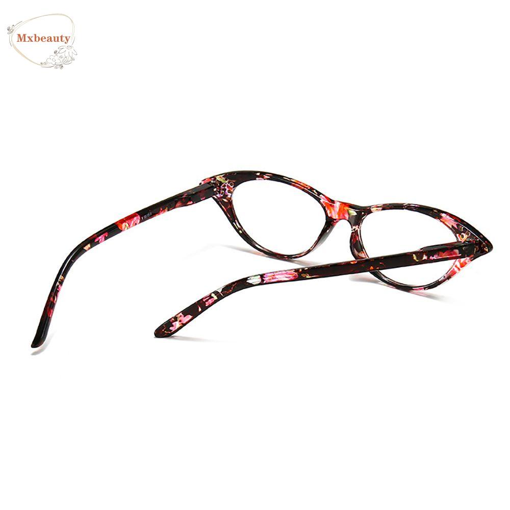 Mxbeauty Kacamata Presbyopic Mata Kucing Retro Kaca Mata Anti Radiasi Untuk Wanita Kacamata Anti Radiasi Blocking Eyeglasses Perempuan Berlian Imitasi Anti Radiasi Kaca Kacamata Baca