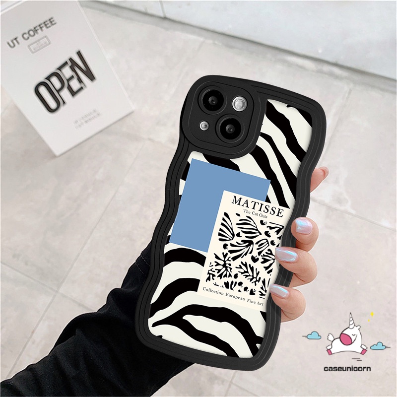 Infinix Hot 9 10s 10 11s 12i 20 10Lite 8 20s 12 Pro Smart 4 6 5 Plus Note 10Pro 12 G96 Hot 10 9 11 12 Play Wavy Edge Irregular Stripe Fashion Art Motif Zebra Soft TPU Back Cover