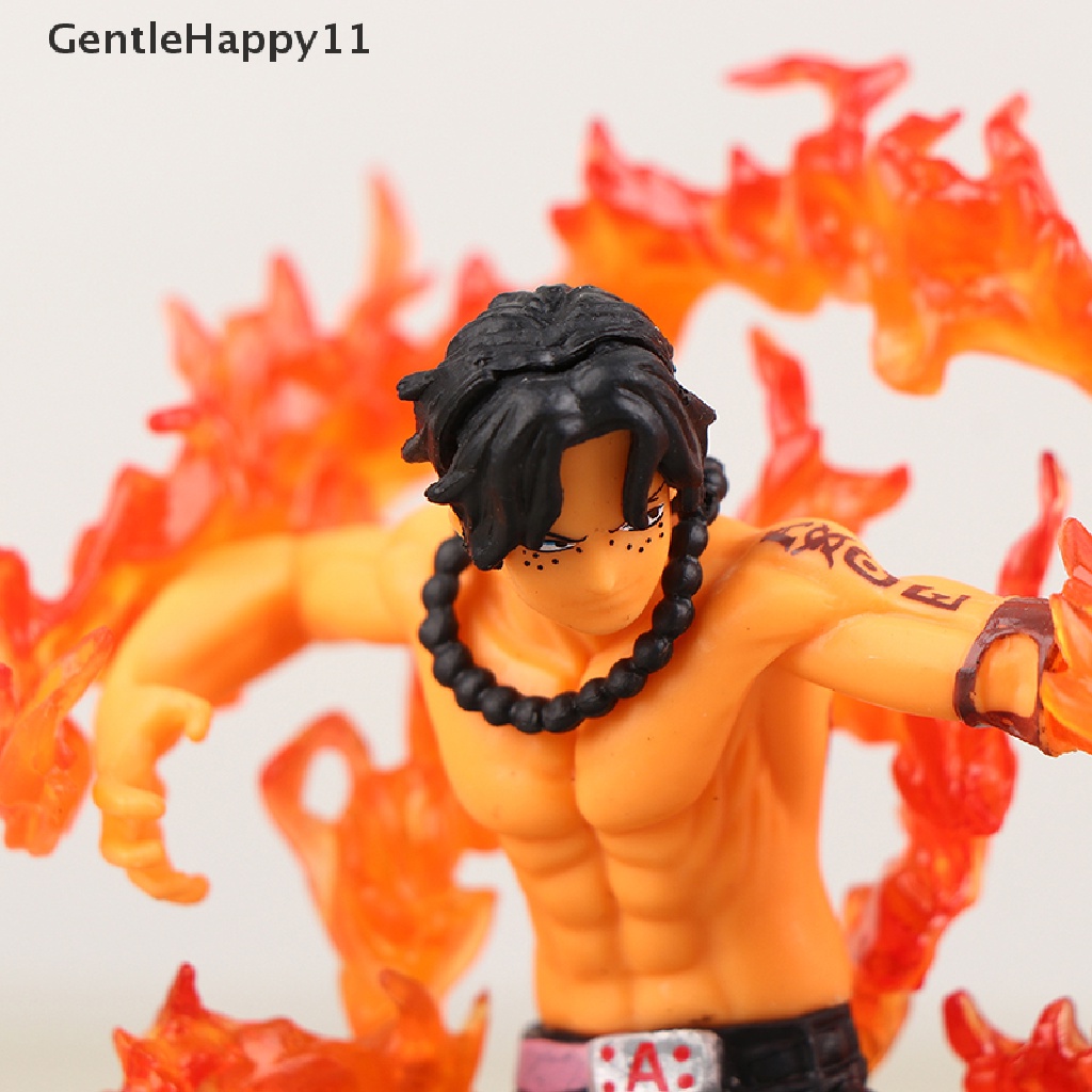 Gentlehappy 18cm One Piece Figure Fire Fist Portgas · D · Ace Monkey · D · Luffy Model Mainan id