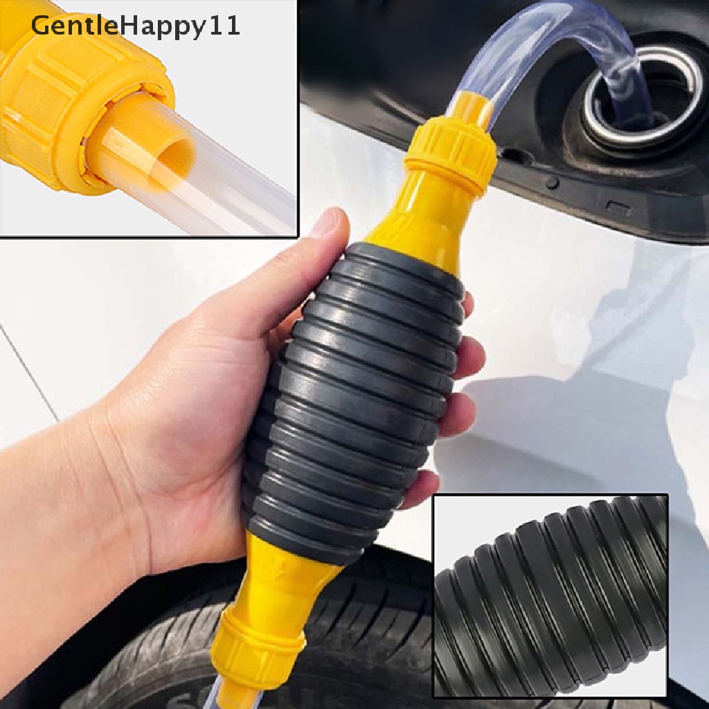 Gentlehappy Universal Car Portable Manual Fuel Pump Pompa Minyak Manual Penyerap Minyak Pompa Bahan Bakar id