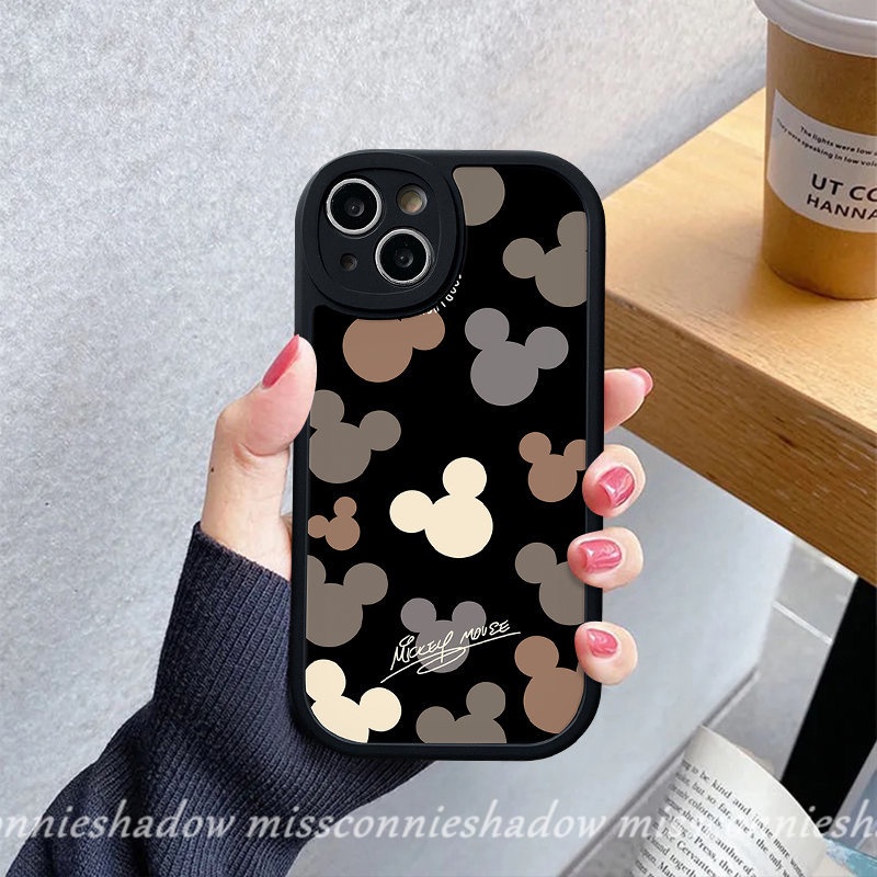 Casing Redmi Note10 8 9 10s 11 11s 10Pro 9s 8 11 Pro+9Pro Redmi 12C 9T A1 10 9 9A 10C 10A 9C K40s Mi 11T 12 POCO X3 NFC Pro M3 F4 Kartun Lucu Mickey Mouse Soft Casing Belakang Tpu