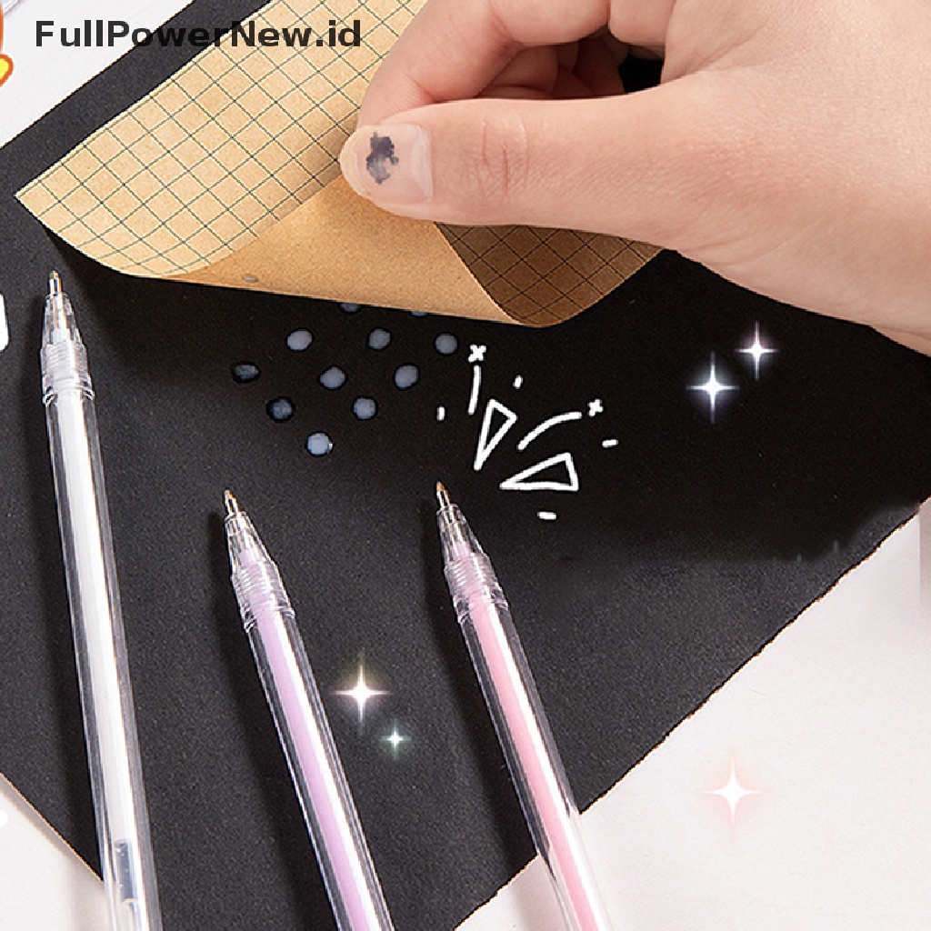 Power Dots Lem Pen DIY Perekat Kerajinan Perlengkapan Kantor Kreatif Tongkat Alat Tulis ID