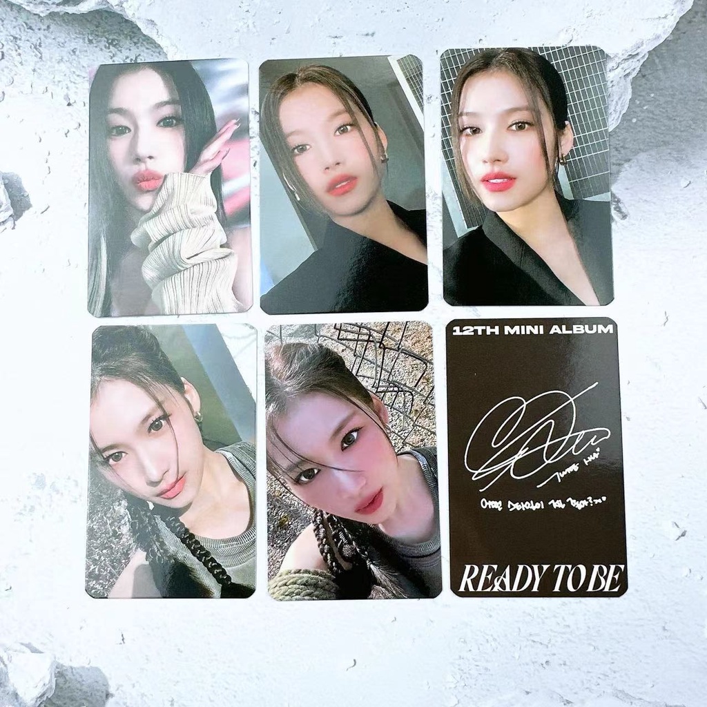 5pcs/set TWICE 12th Album Mini Siap Photocard Member Kartu Lomo Kpop Postcards Collection