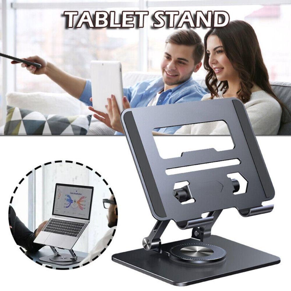 Populer Stand Telepon Laptop Lipat Silikon Meja Aluminium Alloy Tablet Stand