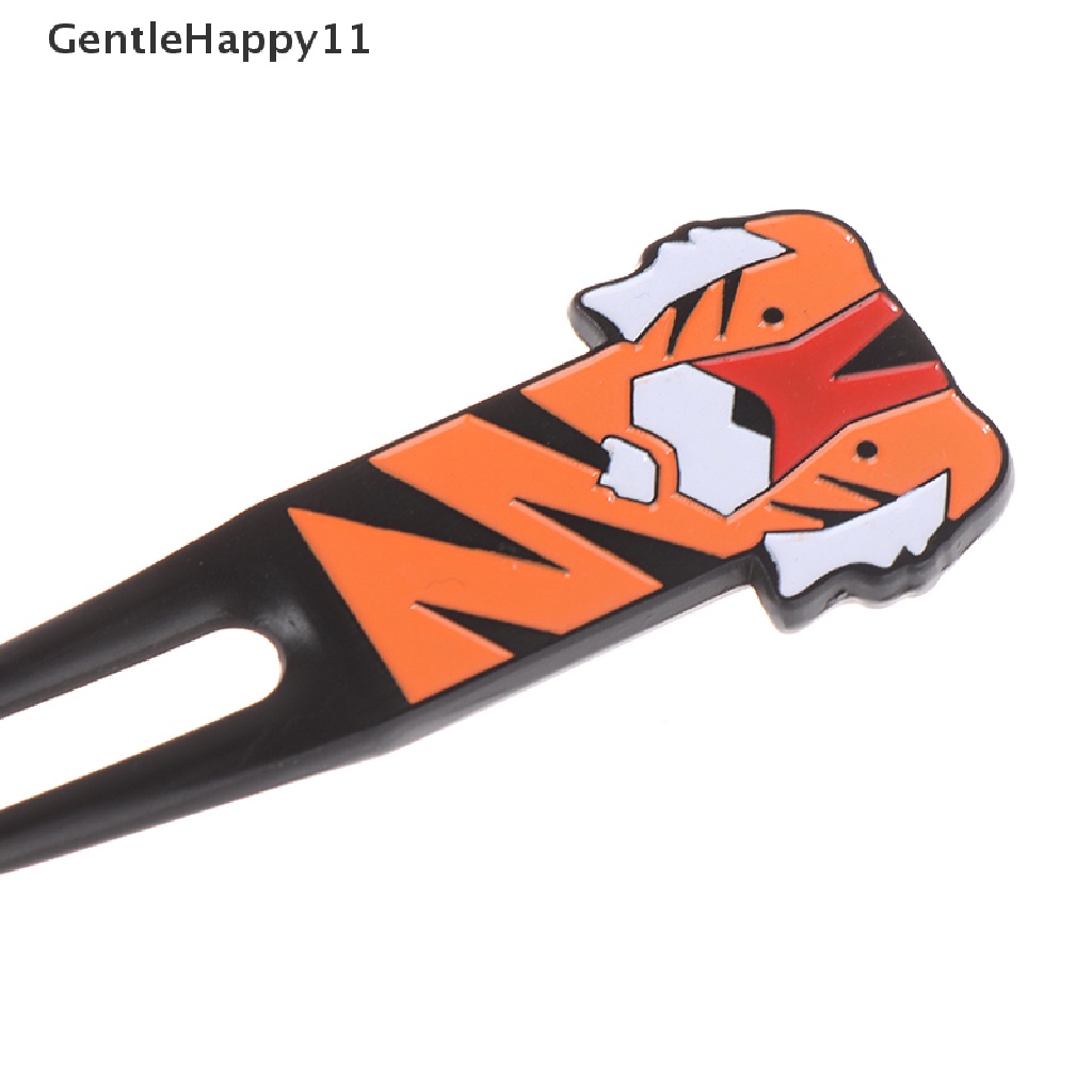 Gentlehappy Golf Mark Motif Kartun Macan Alat Perbaikan Penanda Bola Golf Aksesoris Golf id