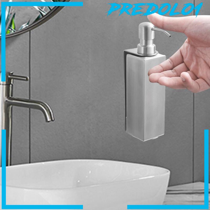 [Predolo1] Soap Dispenser Stainless Steel 1biji Untuk Sabun Cuci Piring Meja Hotel