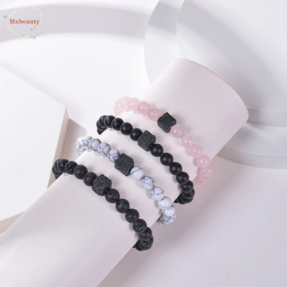 Mxbeauty Gelang Pria Temperamen Unik Trendi Hadiah Ulang Tahun Niche Desain Kristal Pria Bangle