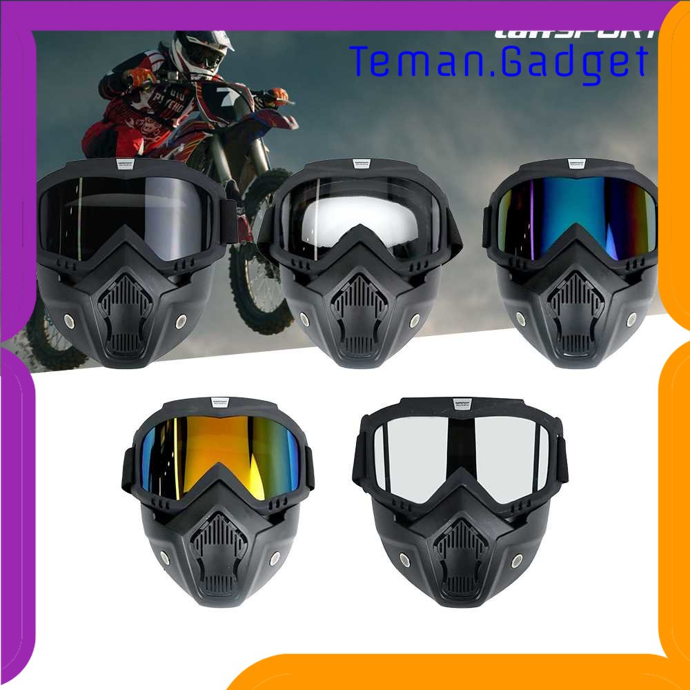 TG - OTO TaffSPORT BOLLFO Kacamata Goggles Mask Motor Retro Windproof - MT-04