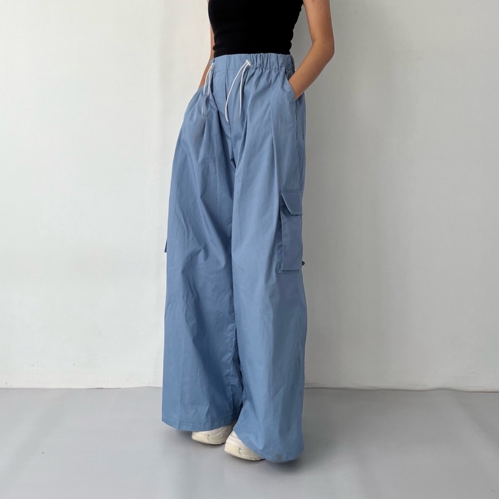 BEFAST - ZRX OOTD WANITA CELANA ANES / JARELL PANTS TWISTCONE / Celana Cargo Wanita Terbaru / Fashion kekinian Remaja ABG Trendy / Outfit Ala Style Korean Wanita / Celana Panjang Kulot Terlaris / Pakaian Casual Wanita Remaja