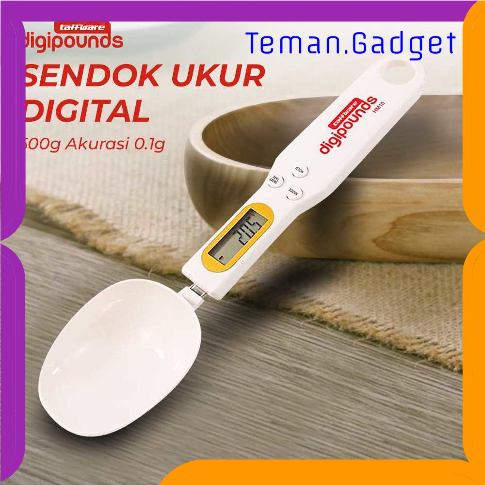 TG - DPR Taffware Digipounds Sendok Ukur Digital Dapur 500g Akurasi 0.1g - HM10
