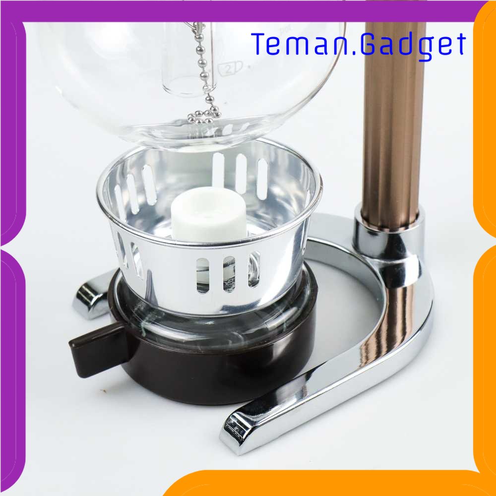 TG - DPR Eworld Japanese Style Siphon Coffee Maker Vacuum Pot 3 Cups - JF99