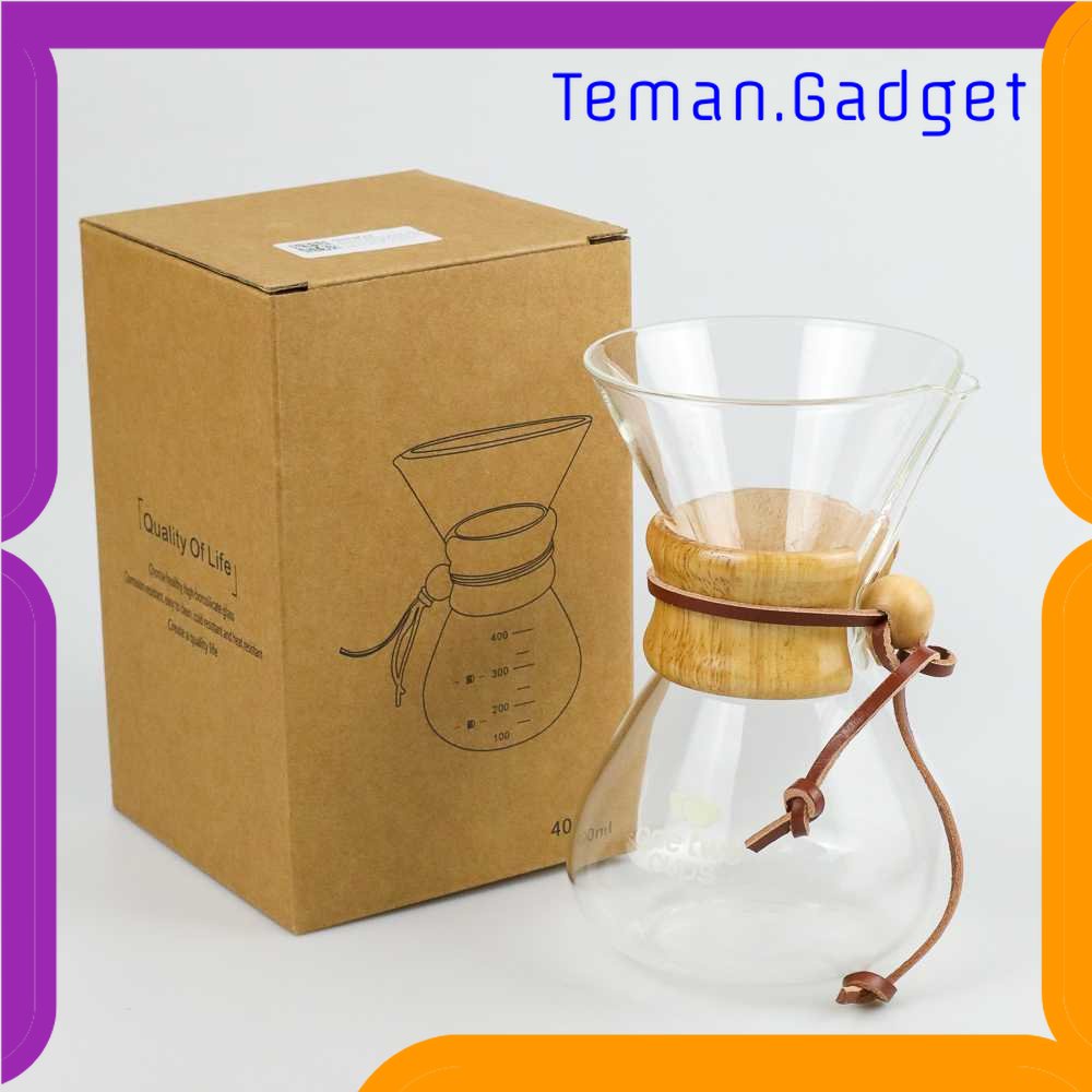 TG - DPR One Two Cups Coffee Maker Pot V60 Drip Kettle Teko Kopi Barista - SE110