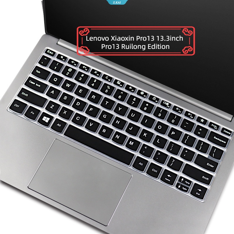 Lenovo Xiaoxin Pro13 13.3inch Pro13 Ruilong Edition Cover Keyboard Laptop Pelindung Kulit Film Silikon Tahan Air Penutup Debu [ZK]
