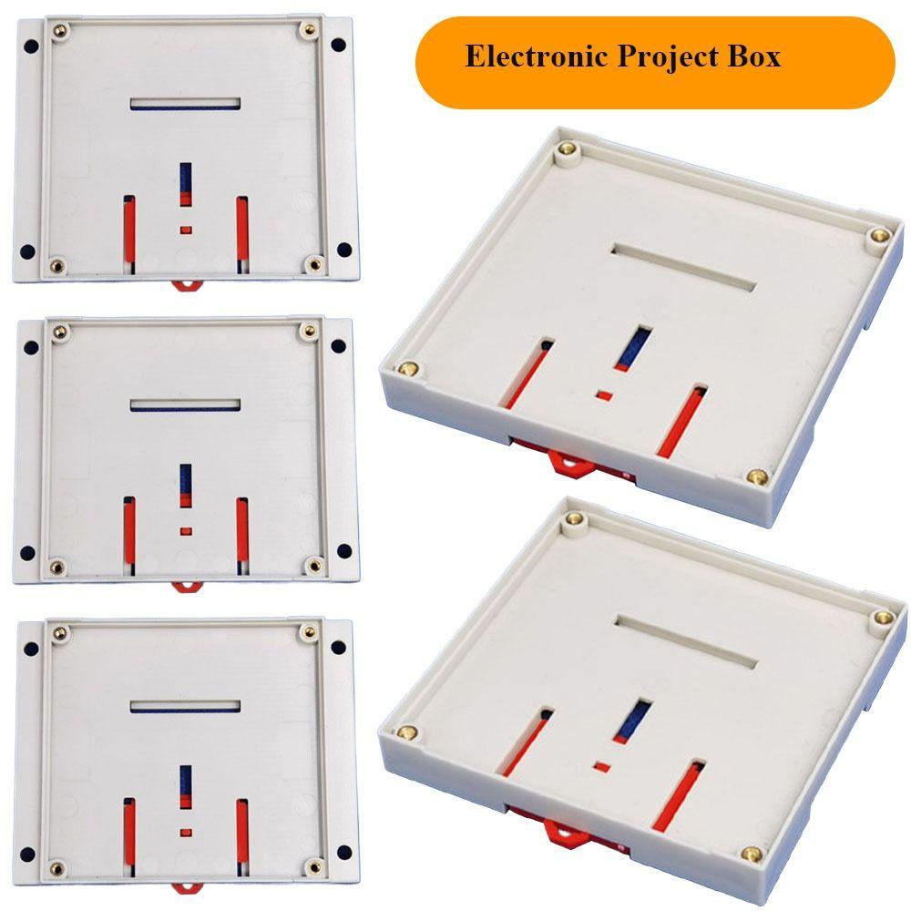 CHOOKYY Kotak Proyek Elektronik DIY PLC Controller Housing Low Base Instrumen Case Parts