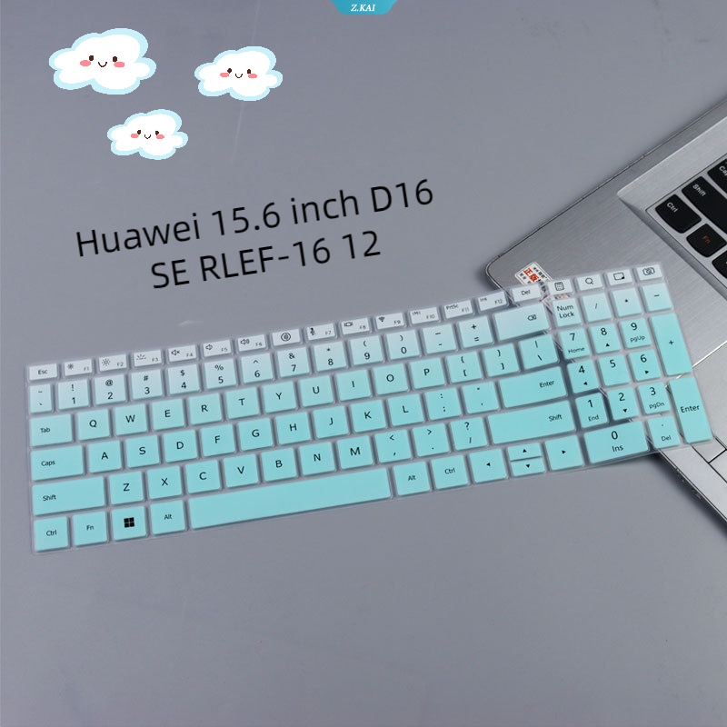 Cover Aksesori Keyboard TPU Silikon Komputer Untuk Huawei 15.6 Inch MateBook D16 SE Versi S Komputer RLEF-16 Notebook 12kualitas Tinggi Full Coverage Keyboard Film [ZK]