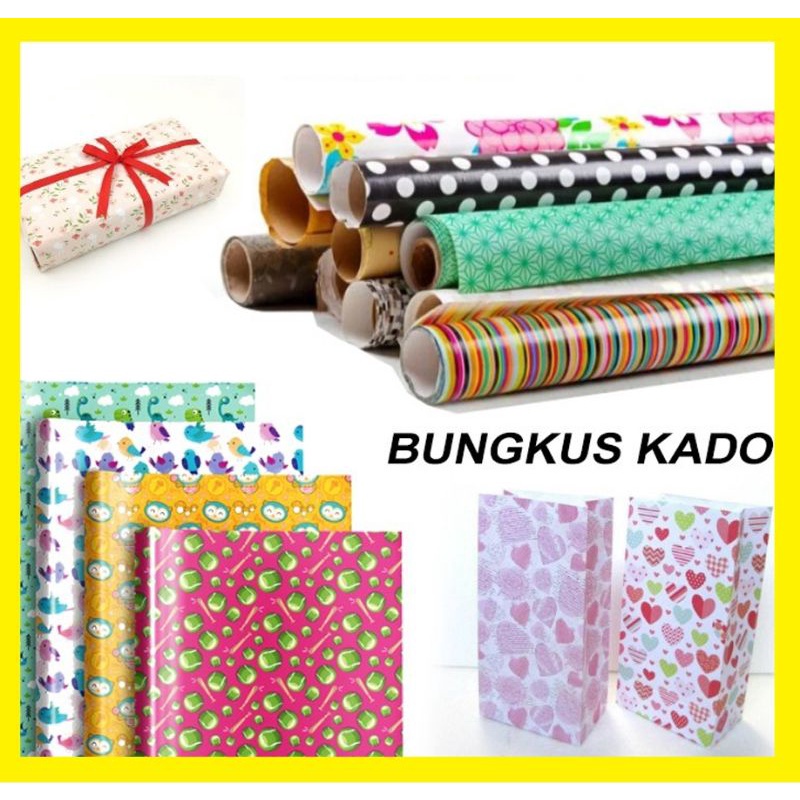 

Bungkus Kado Tambahan Packing Kertas Kado