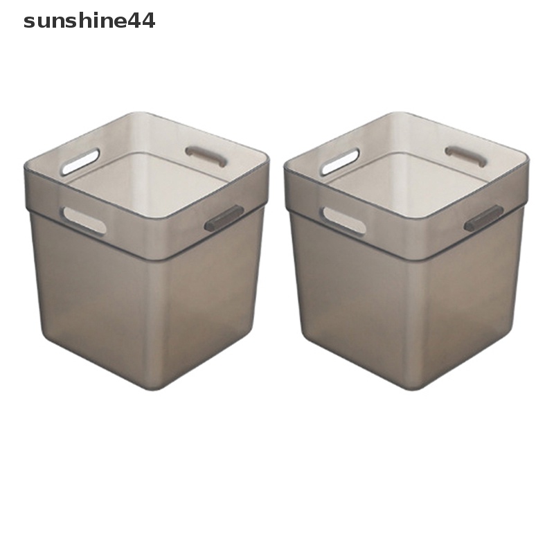 Sunshine 2Pcs Laci Kulkas Fridge Organizer Bin Snap-on Kotak Penyimpanan Kulkas ID