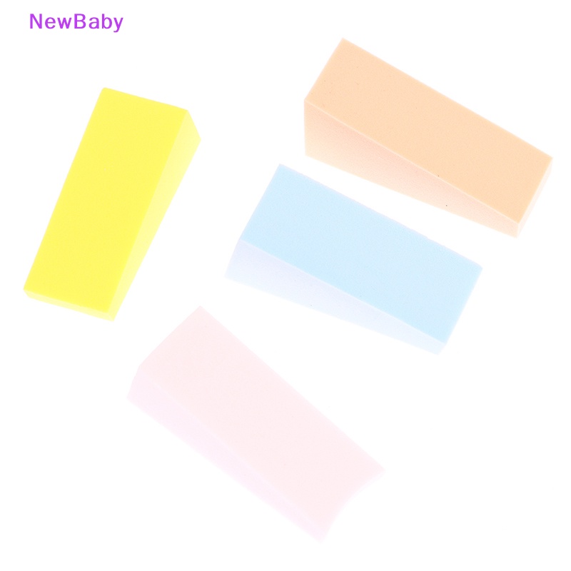 Newbaby 50Pcs Puff Spons Makeup Segitiga Super Soft Beauty Blender Puff Kosmetik ID