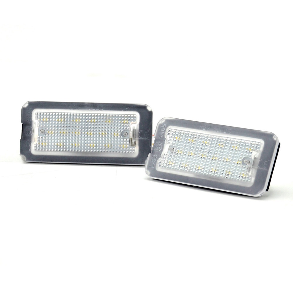 2pcs Lampu Plat Nomor Plat LED Putih Lampu Untuk Fiat 500abarth 500 2007 2008 2009 2010 2011 2012 2013 2014 2015 2016