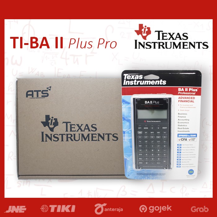 

Texas Instruments BA II Plus Professional Financial Calculator