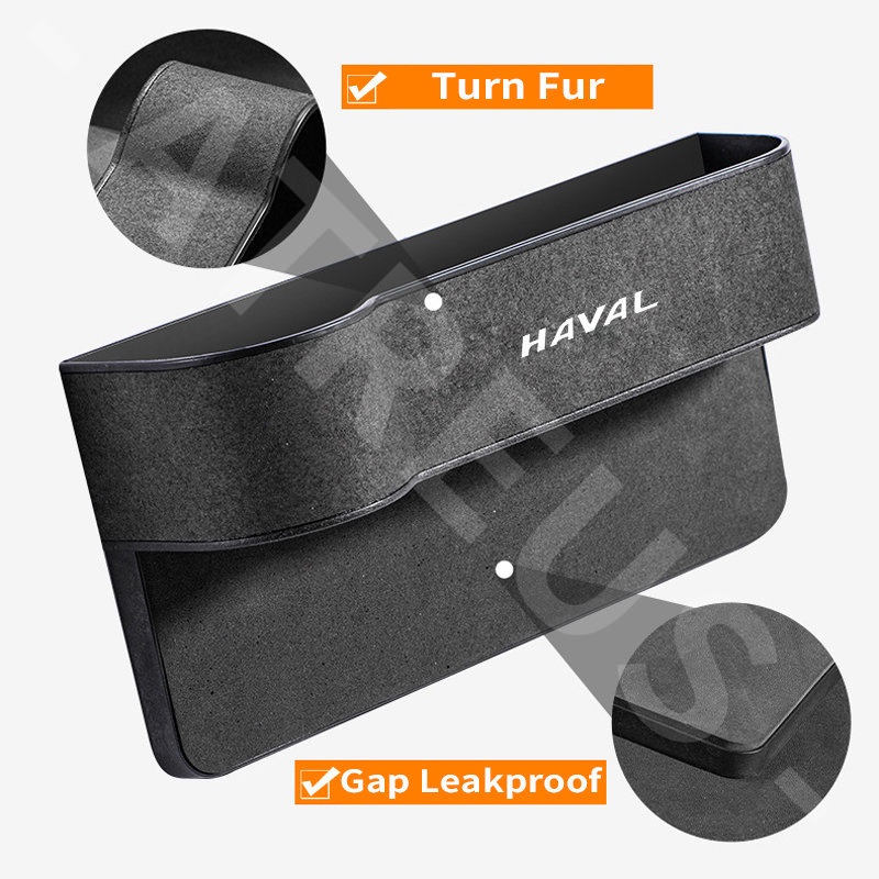 Haval Kotak Penyimpanan Kursi Mobil Seat Side Gap Slit Pocket Car Cup Holder Storage Organizer Untuk H6 Jolion H2 H2s H1 2022 2023 H5 M4 H9