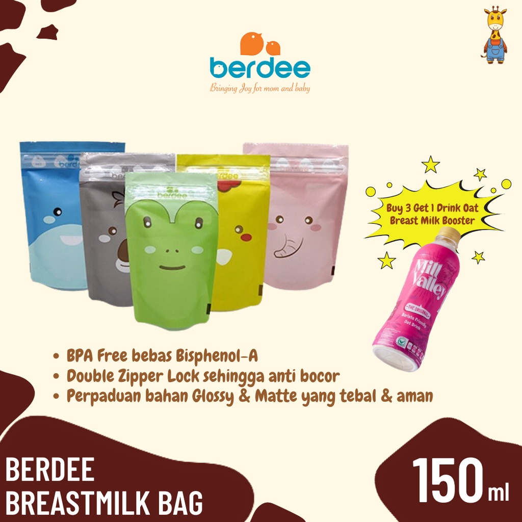 Berdee Breast Milk Bag/Kantong Asi