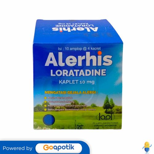 Alerhis 10 Mg Box 40 Kaplet