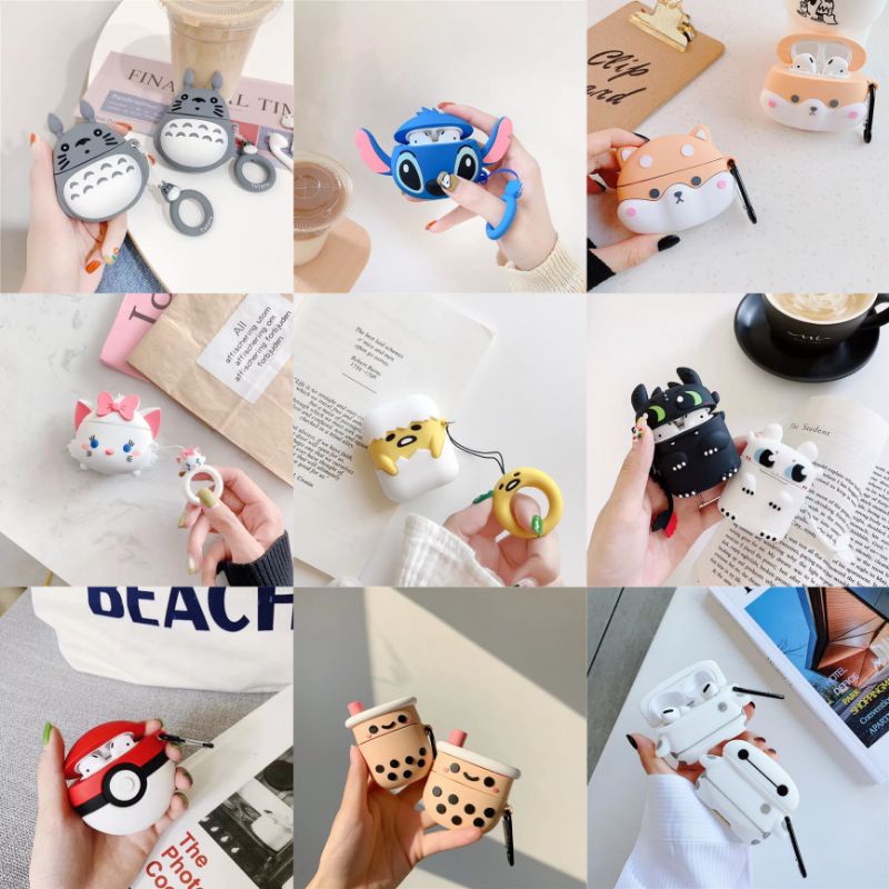 [Termurah]  AIRPODS 1 2 3 PRO CASE AIR POD CASE AIRPODS PRO INPODS