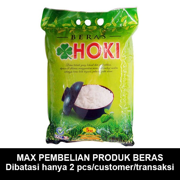 

Bisa COD HOKI BERAS 5 KG