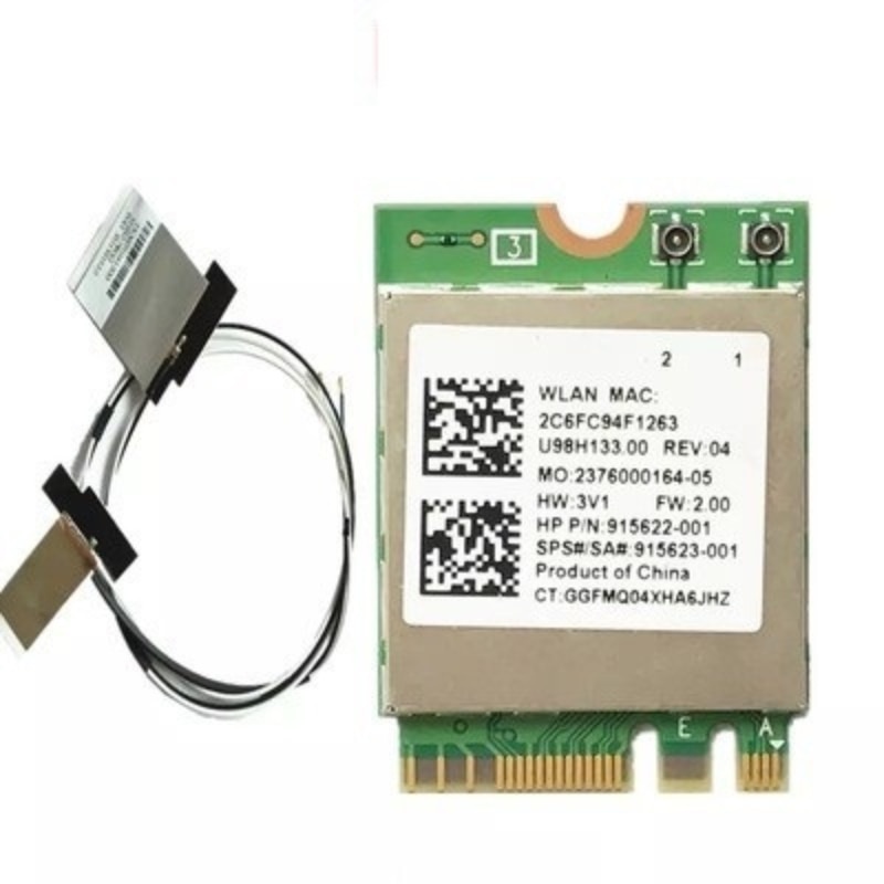 PREORDER NEW Wireless Network Card 2.4G/5GHz For Realtek RTL8822BE RTL8822 WIFI Bluetooth 4.2 433Mbp