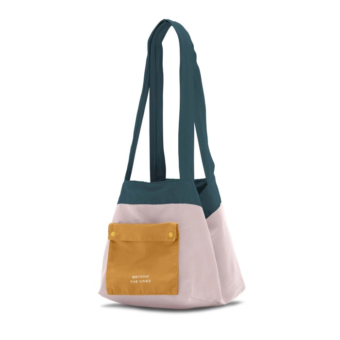 Beyond The Vines Mini Reversible Bag - Forest/Blush