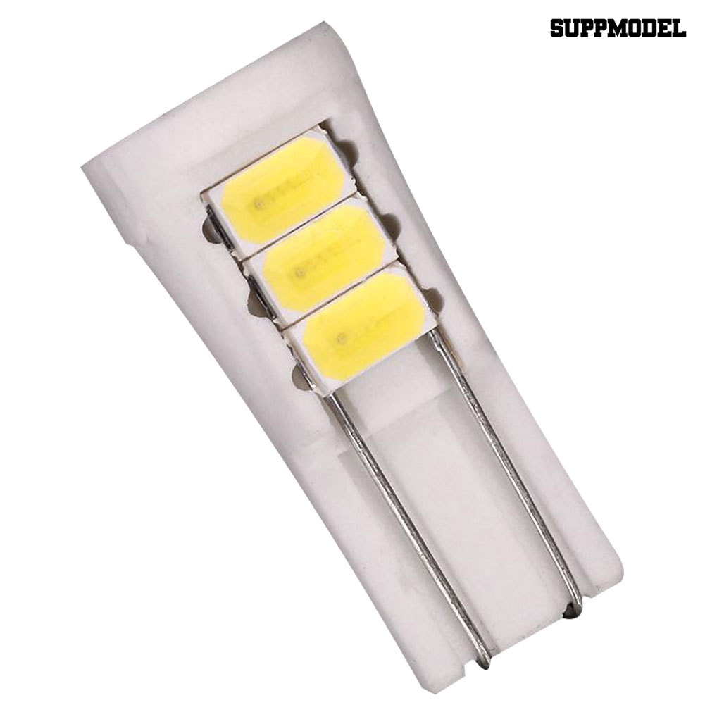 [SM Otomatis] T10 5050 8SMD LED Keramik Mobil Truk Lebar Samping Dashboard Light Lamp Bohlam