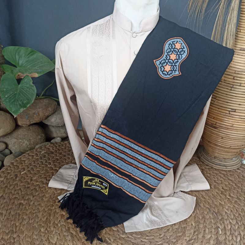 Diskon  SORBAN HABIB SYECH RIDA SOLO SORBAN BATIK TROMPAH MOTIF KASMIRI SORBAN RIDA SOLO SORBAN KASM