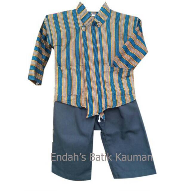 Lurik STELAN BAJU ANAK LURIK / SURJAN / JAWA