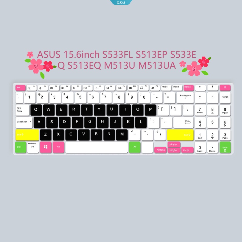 Cover Keyboard TPU Tahan Air Dan Debu Bisa Untuk Komputer Model ASUS 15.6inch S533FL S513EP S533EQ M513UA High Quality Laptop Protection Skin Dustproof Film [ZK]