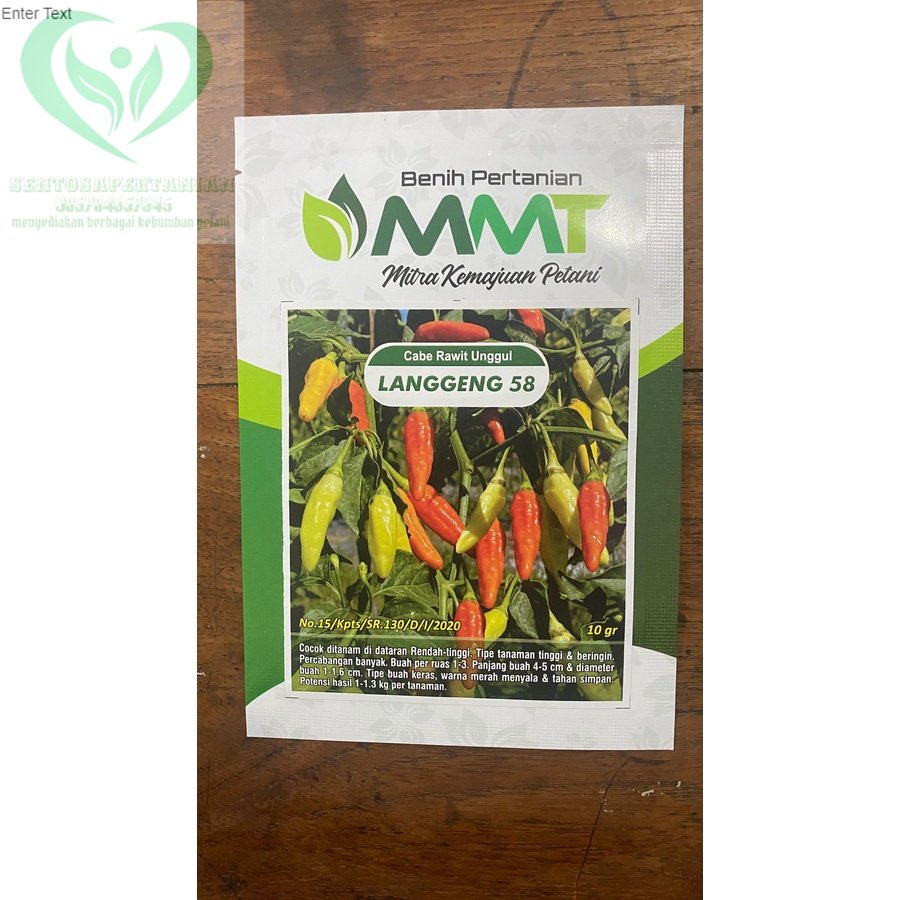 Benih Cabe Rawit LANGGENG 58 isi 10gram dari MMT