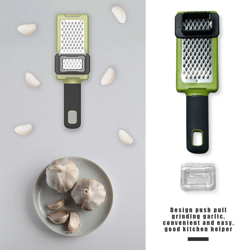 Parutan Bawang Putih Dapur Garlic Ginger Vegetable Stainless Zester Alat Penggiling Kitchen Gadget