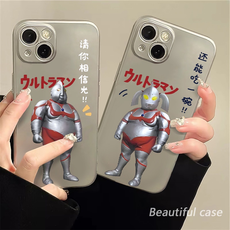 Couple Soft Electroplate Phone Case Kompatibel Untuk IPhone Casing11 14 13 12 Pro XS Max XR X8 7 6S Plus Mini TPU Silikon Shockproof Cover