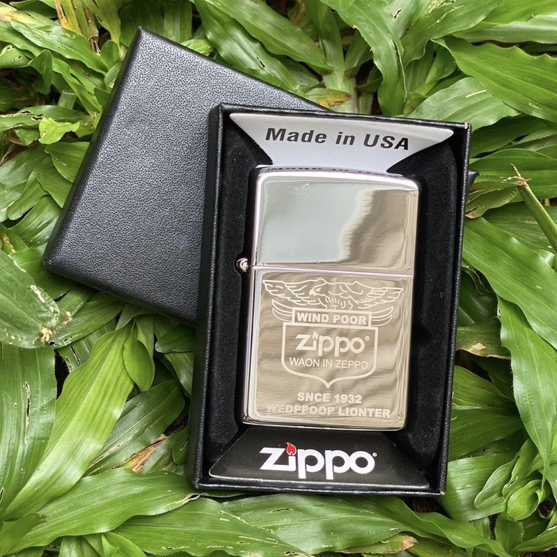 Korek zippo silver hd Premium Motif Silver